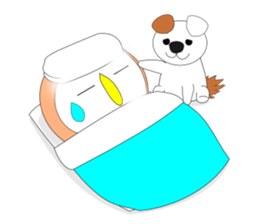 Fuku-chan 6. (owl) sticker #6996920