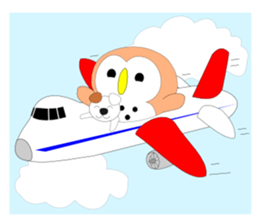 Fuku-chan 6. (owl) sticker #6996922