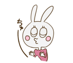 sato rabbit sticker #6997279