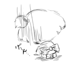 Warashi's daily life sticker #6997369