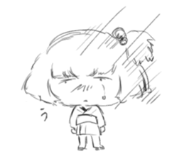 Warashi's daily life sticker #6997370