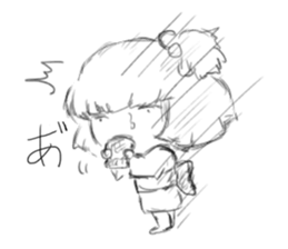 Warashi's daily life sticker #6997371