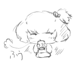 Warashi's daily life sticker #6997372