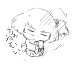 Warashi's daily life sticker #6997373