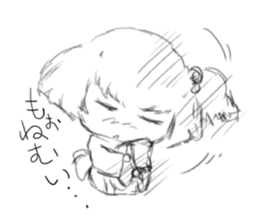 Warashi's daily life sticker #6997373
