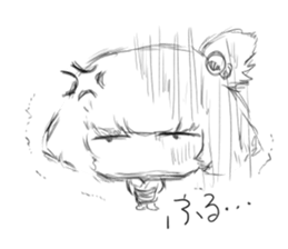 Warashi's daily life sticker #6997375