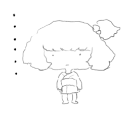 Warashi's daily life sticker #6997377