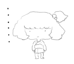 Warashi's daily life sticker #6997377