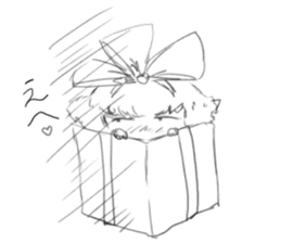 Warashi's daily life sticker #6997380