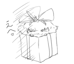 Warashi's daily life sticker #6997380