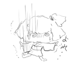 Warashi's daily life sticker #6997381