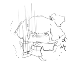 Warashi's daily life sticker #6997381