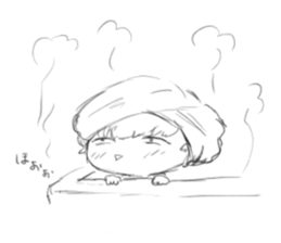 Warashi's daily life sticker #6997385