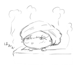 Warashi's daily life sticker #6997385