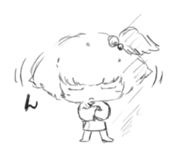 Warashi's daily life sticker #6997386