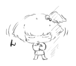 Warashi's daily life sticker #6997386