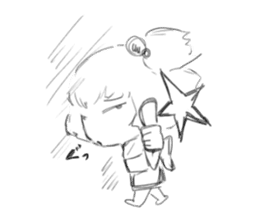 Warashi's daily life sticker #6997387