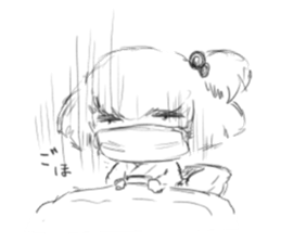 Warashi's daily life sticker #6997388