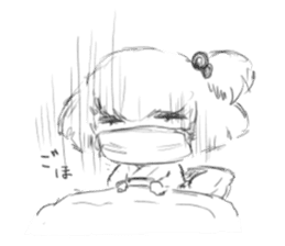 Warashi's daily life sticker #6997388