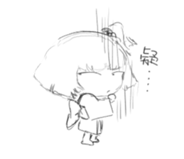 Warashi's daily life sticker #6997389