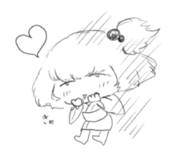 Warashi's daily life sticker #6997391