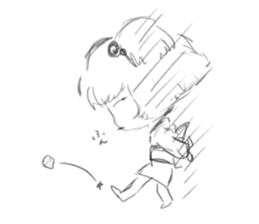 Warashi's daily life sticker #6997392