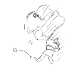 Warashi's daily life sticker #6997392