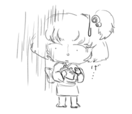 Warashi's daily life sticker #6997394