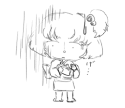 Warashi's daily life sticker #6997394