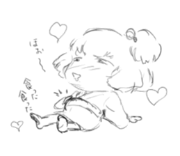 Warashi's daily life sticker #6997395