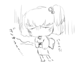 Warashi's daily life sticker #6997396