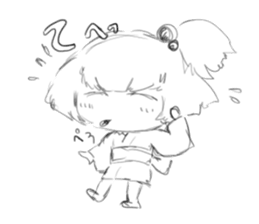 Warashi's daily life sticker #6997402