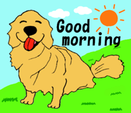 Fan of a retriever sticker #6997889