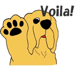 Fan of a retriever sticker #6997890