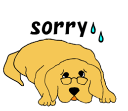 Fan of a retriever sticker #6997892