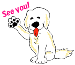 Fan of a retriever sticker #6997904