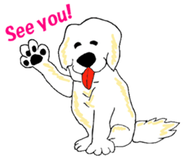 Fan of a retriever sticker #6997904