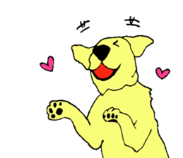 Fan of a retriever sticker #6997914