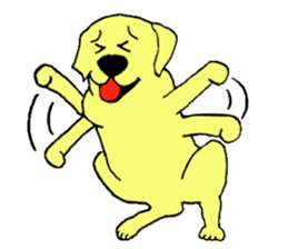 Fan of a retriever sticker #6997917