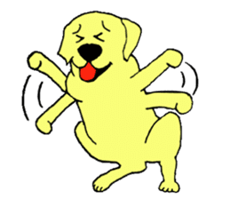 Fan of a retriever sticker #6997917