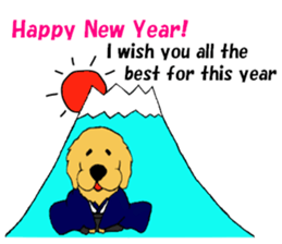 Fan of a retriever sticker #6997926