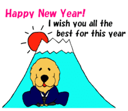 Fan of a retriever sticker #6997926