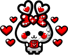 LOVELOVERABBIT sticker #6998081