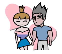 Spouse Lover sticker #6998142