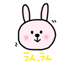 Rabbit and Cat 2nd. sticker #6998257