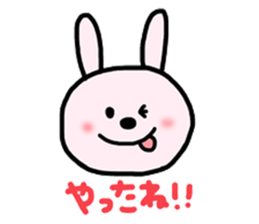 Rabbit and Cat 2nd. sticker #6998258