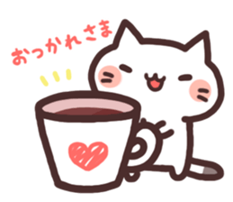 Cat in the cup2 sticker #6998377