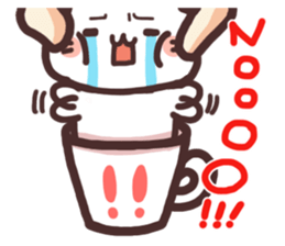 Cat in the cup2 sticker #6998407