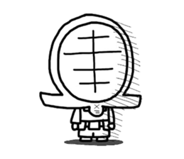 Kendo Boy 2 sticker #6999497