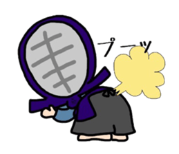 Kendo Boy 2 sticker #6999511